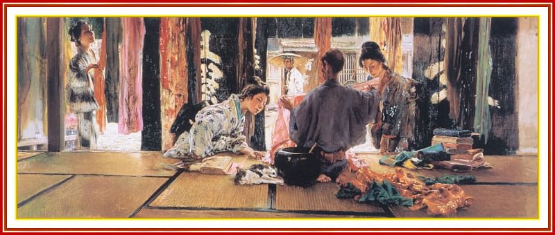 The Silk Merchant Japan. Robert Frederick Blum