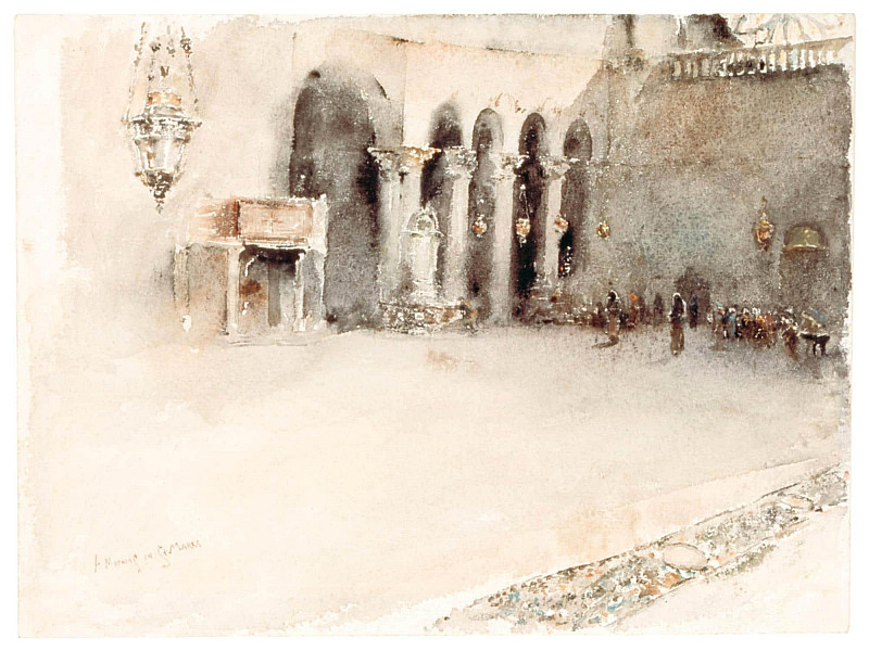 A Morning in St. Marks. Robert Frederick Blum