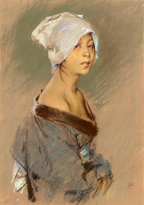 Japanese Girl. Robert Frederick Blum