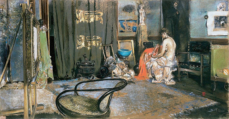 Studio of Robert F. Blum. Robert Frederick Blum