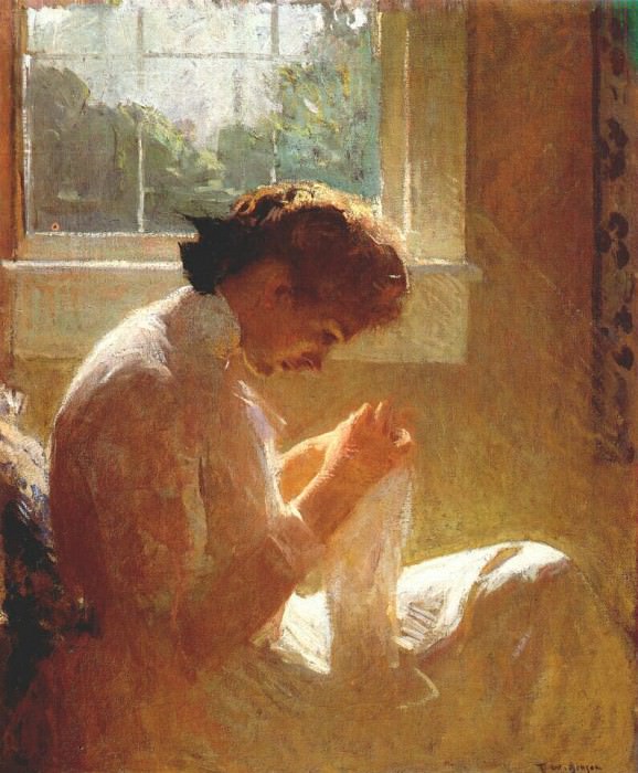 the sunny window 1919. Frank Weston Benson