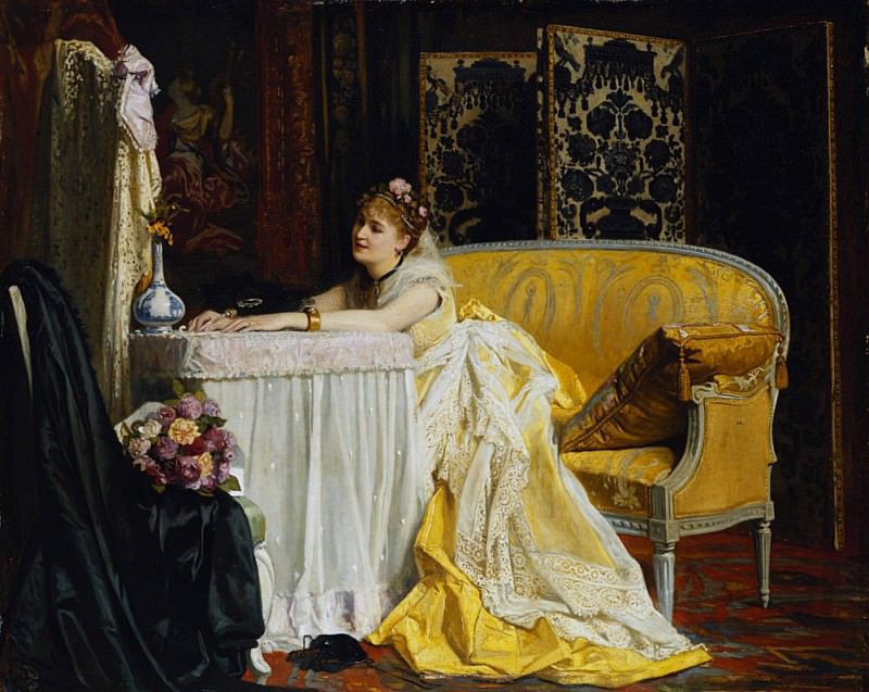 After the Ball. Charles Baugniet