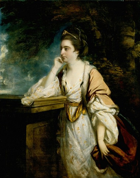 Portrait of a Lady (possibly Isabelle d’Almida). Hugh Barron