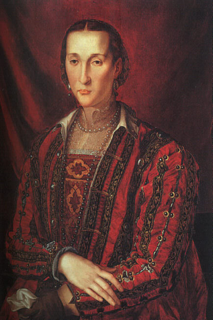 Eleonora of Toledo. Agnolo Bronzino