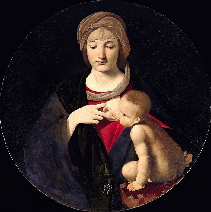 Madonna of the milk. Giovanni Antonio Boltraffio