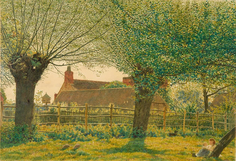 At Binsey, Near Oxford. George Price Boyce