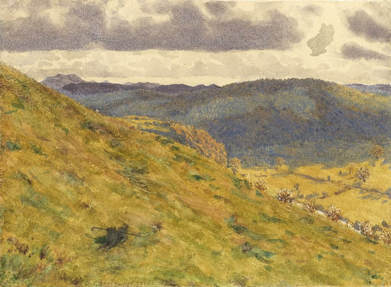 Valley of the Teme, a Sunny November Morning. George Price Boyce