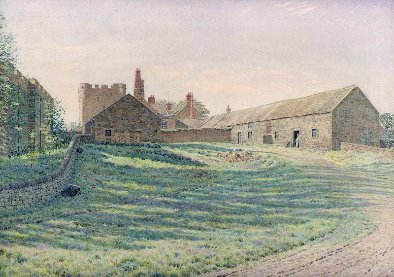 Halton Castle, Northumberland, Eastern Aspect. George Price Boyce
