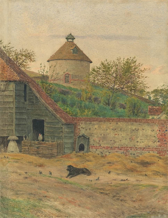 Dovecote at Streatley. George Price Boyce