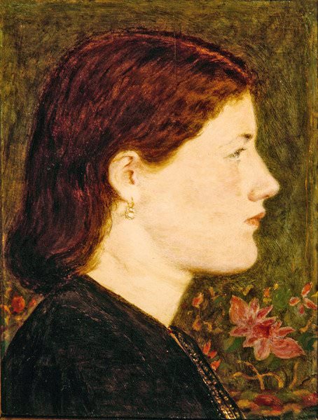 Study of Ellen Smith, Head and Shoulders. George Price Boyce