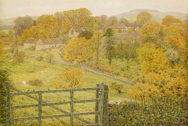 Thorpe, Derbyshire. George Price Boyce