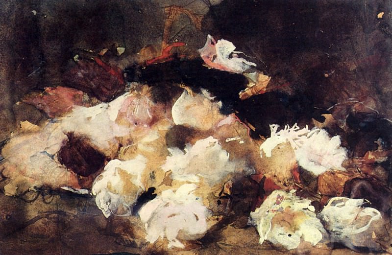 A Still Life With Roses. George Hendrik Breitner
