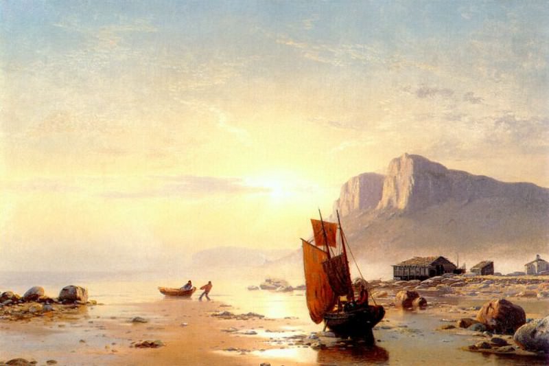 coast of labrador 1866. William Bradford