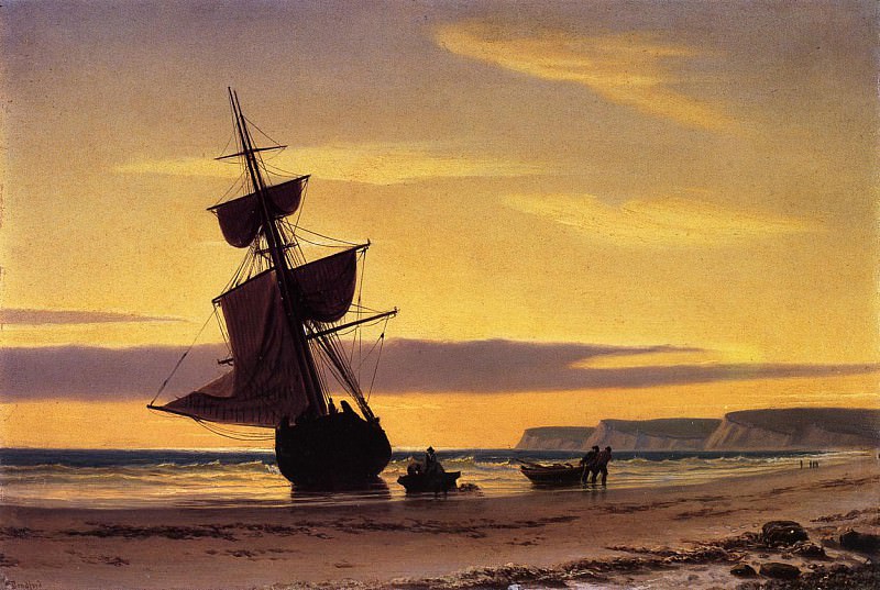 Coastal Scene. William Bradford