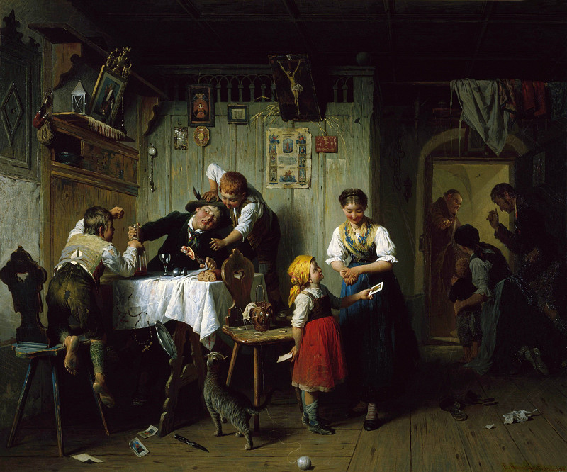 Fight for the Remains; Kampf Um Die Überreste. Peter Baumgartner