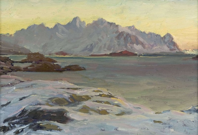 Mountains. Study from North Norway. Anna Katarina Boberg