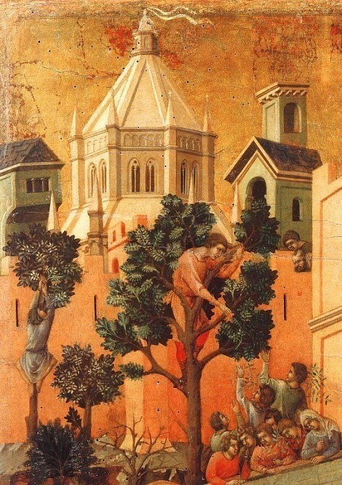 Entry Into Jerusalem, detail, Museo dellOpera del Du. Duccio di Buoninsegna