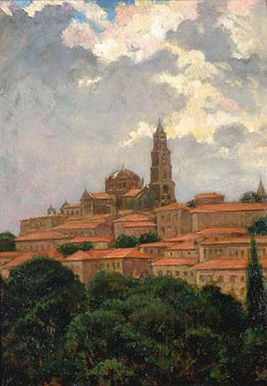 Cathedral at le Puy. James Carroll Beckwith