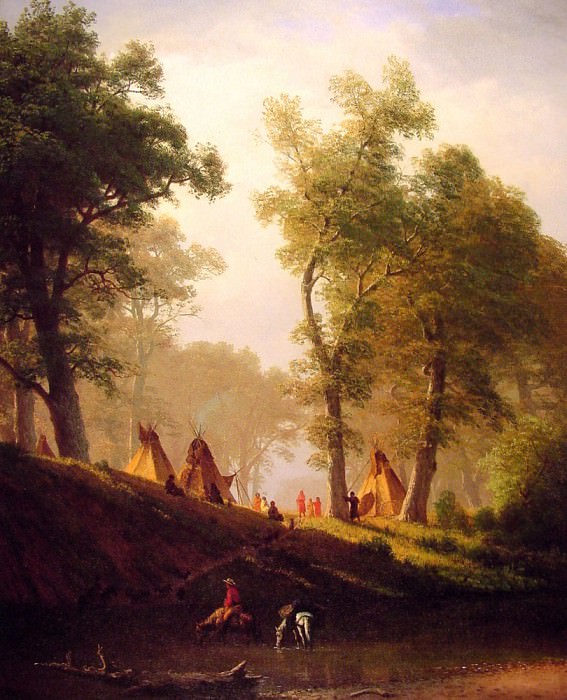 The Wolf River. Albert REDIRECT: Bierstadt