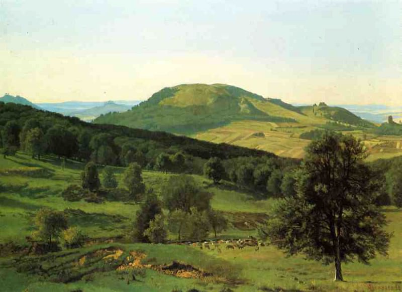 Hill and Dale. Albert Bierstadt