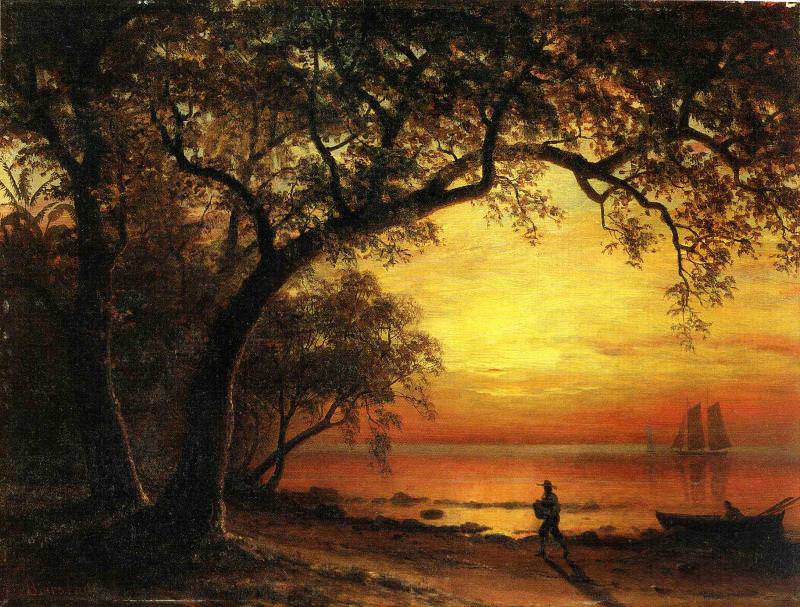Island of New Providence. Albert Bierstadt