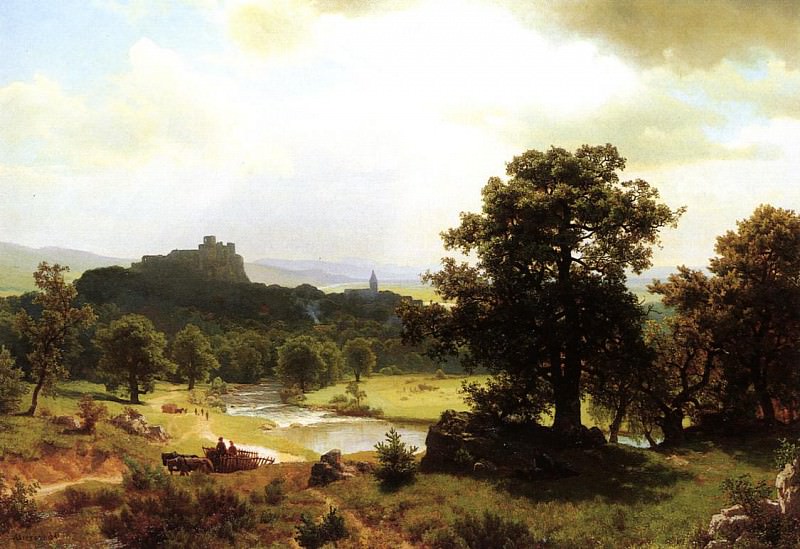 Day-s Beginning. Albert REDIRECT: Bierstadt