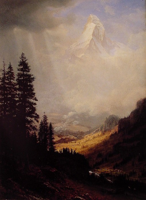 The Matterhorn. Albert Bierstadt