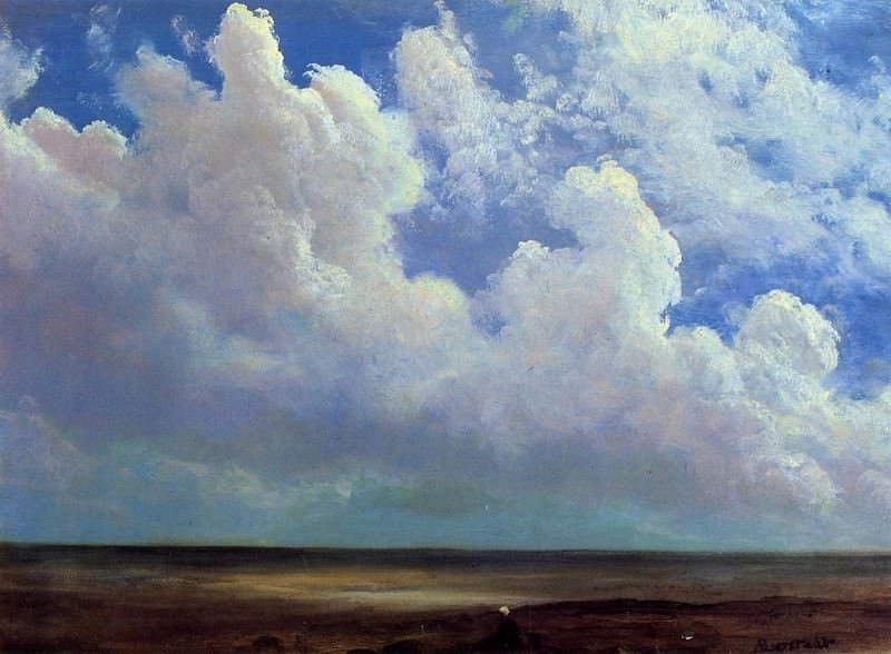 Beach Scene. Albert REDIRECT: Bierstadt