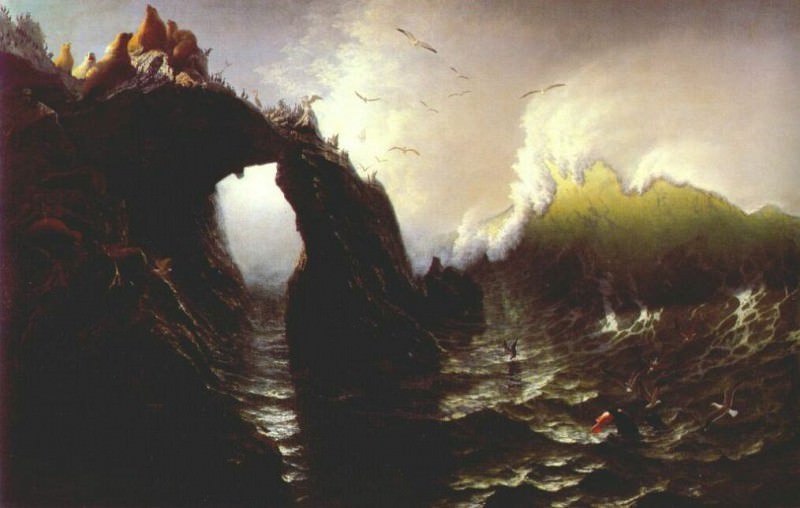 bierstadt seal rocks (san francisco) 1872. Albert REDIRECT: Bierstadt