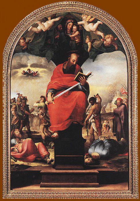St Paul. Domenico Beccafumi
