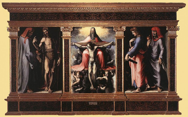 Trinity. Domenico Beccafumi