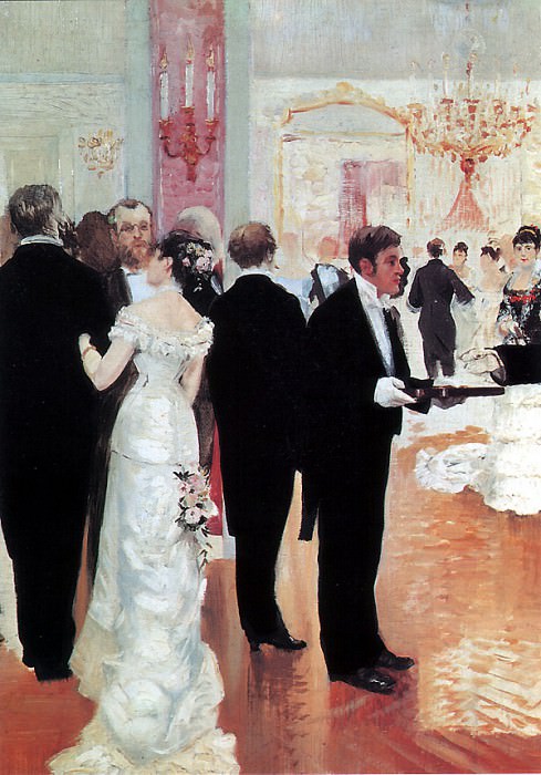 The Wedding Reception. Jean Beraud