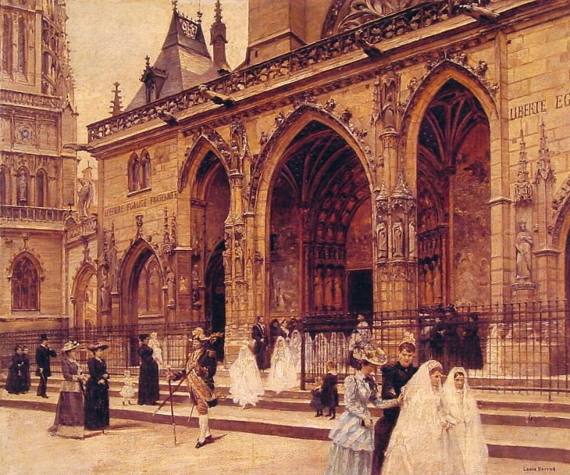 First Communion. Jean Beraud
