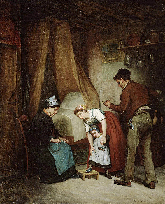 A French Cobbler. Adolf Von Becker