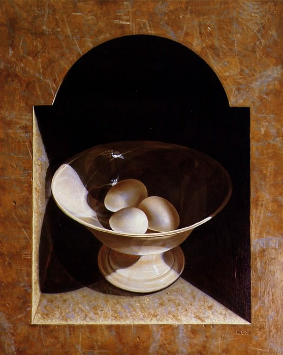 Still life with bowl. Henri Cornelis Bol