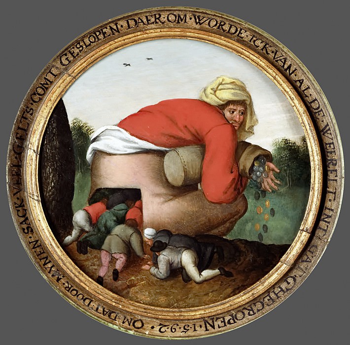 Flamish Proverbs. Pieter Brueghel the Younger
