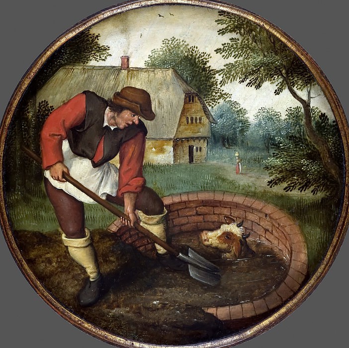 Flamish Proverbs. Pieter Brueghel the Younger