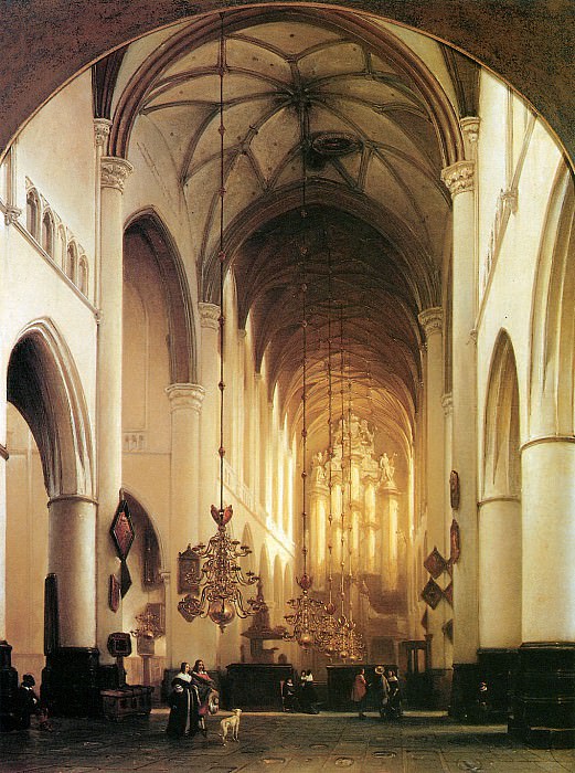 Sint Bavo in Haarlem. Johannes Bosboom