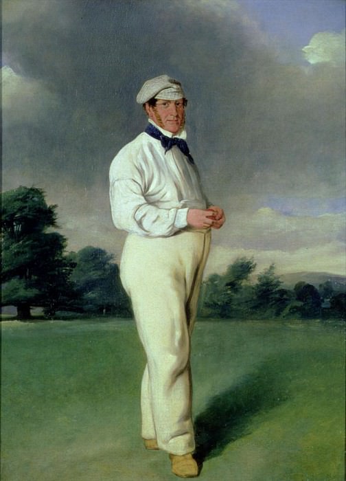 Alfred Mynn (1807-61) Cricketer. William Bromley III
