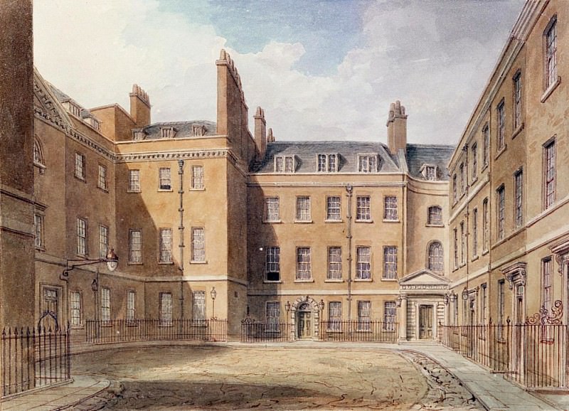 View of Downing Street. John Buckler