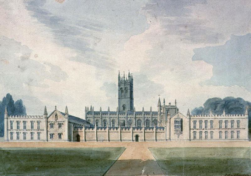 Magdalen College, Oxford. John Buckler