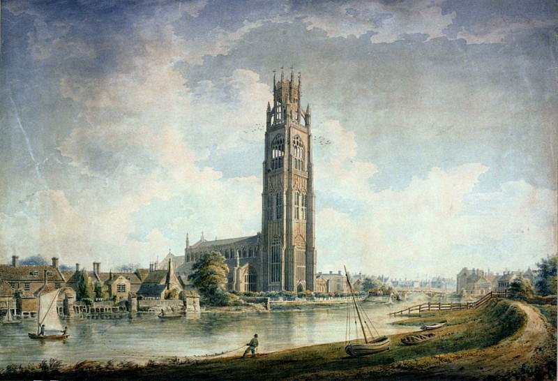 Boston Stump: view from the South-west. John Buckler