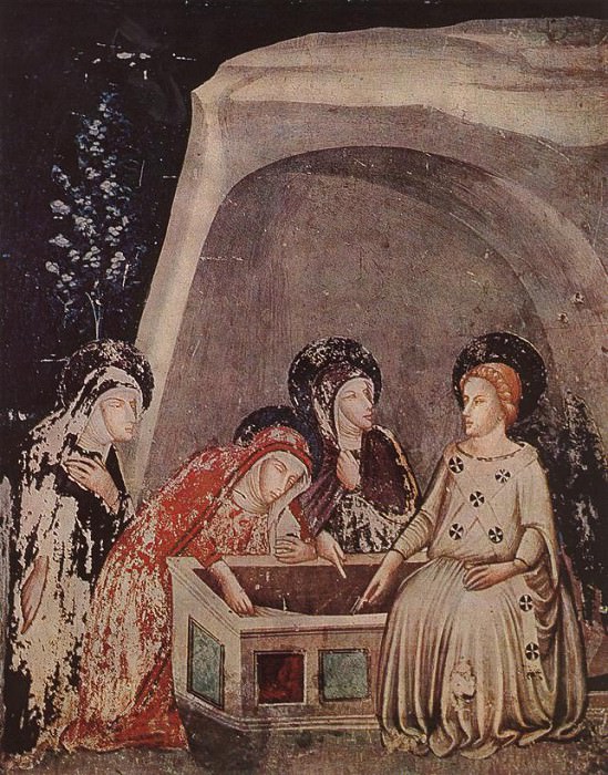 Three Women at the Tomb. Ferrer Bassa