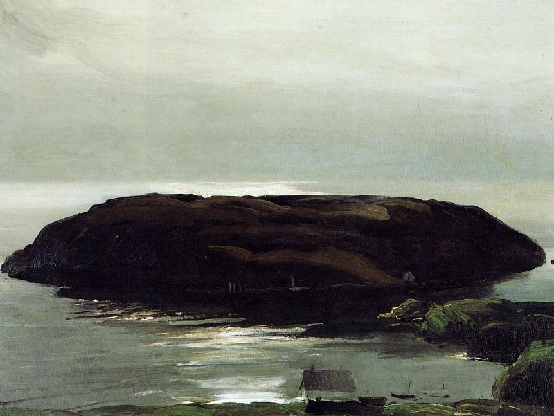 An Island in the Sea. George Wesley Bellows