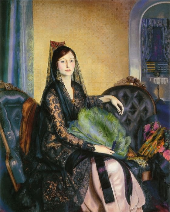 Portrait of Elizabeth Alexander. George Wesley Bellows