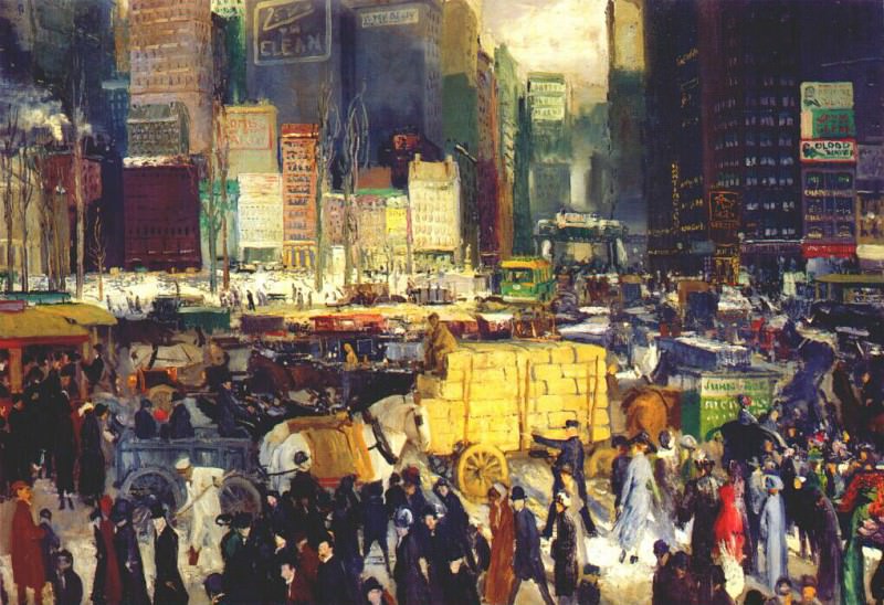 Нью-Йорк, 1911. Джордж Уэсли Беллоуз
