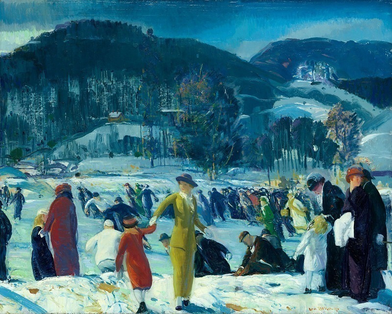 Love of Winter. George Wesley Bellows
