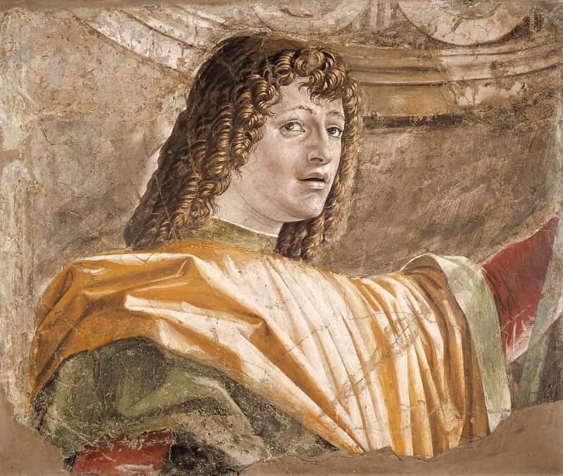 Ancient warrior with a halberd. Donato Bramante