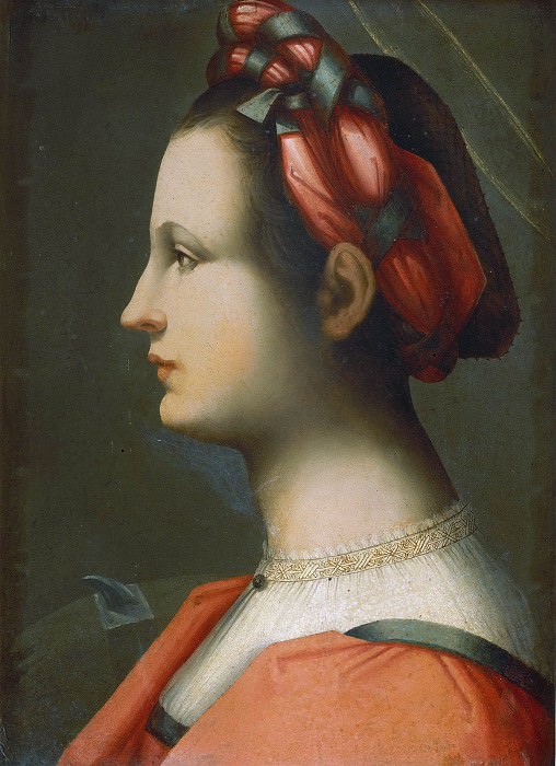 Portrait of a Young Woman as Saint Catherine. Brescianino (Andrea Piccinelli)