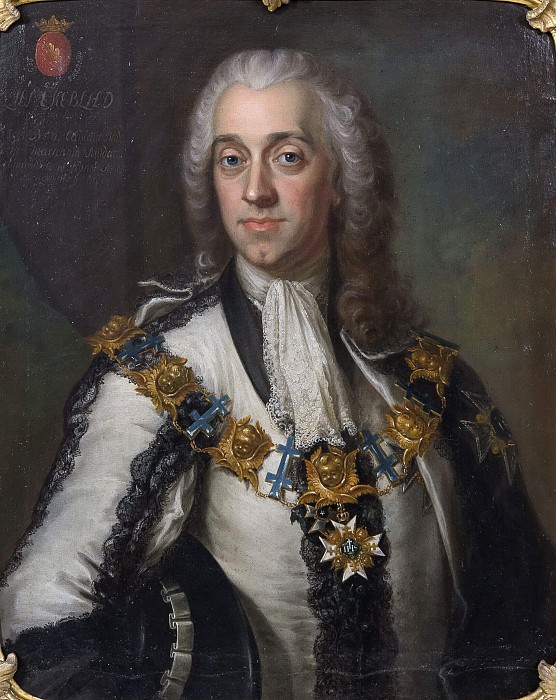 Клес Экеблад (1708-1771). Карл Фредрич Брандер (Приписывается)